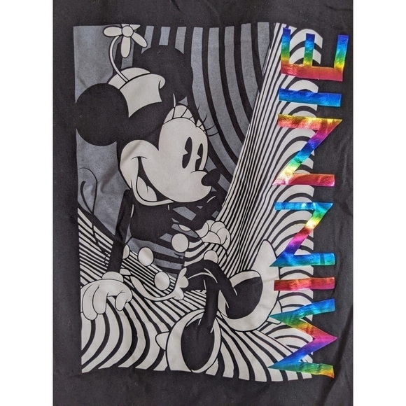Hong Kong Disney Official Rainbow Minnie T-shirt - Picture 3 of 8